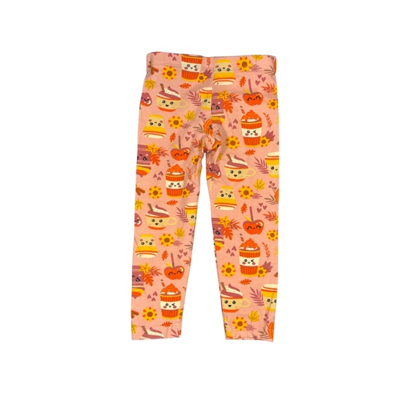 🍂 The Children’s Place Pumpkin Spice & Everything Nice Top & Leggings Set 2T - Picture 7 of 7